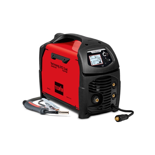 Poste à souder Inverter multi-procédé Technomig 210 Dual Synergic - 230V - TELWIN - 816231