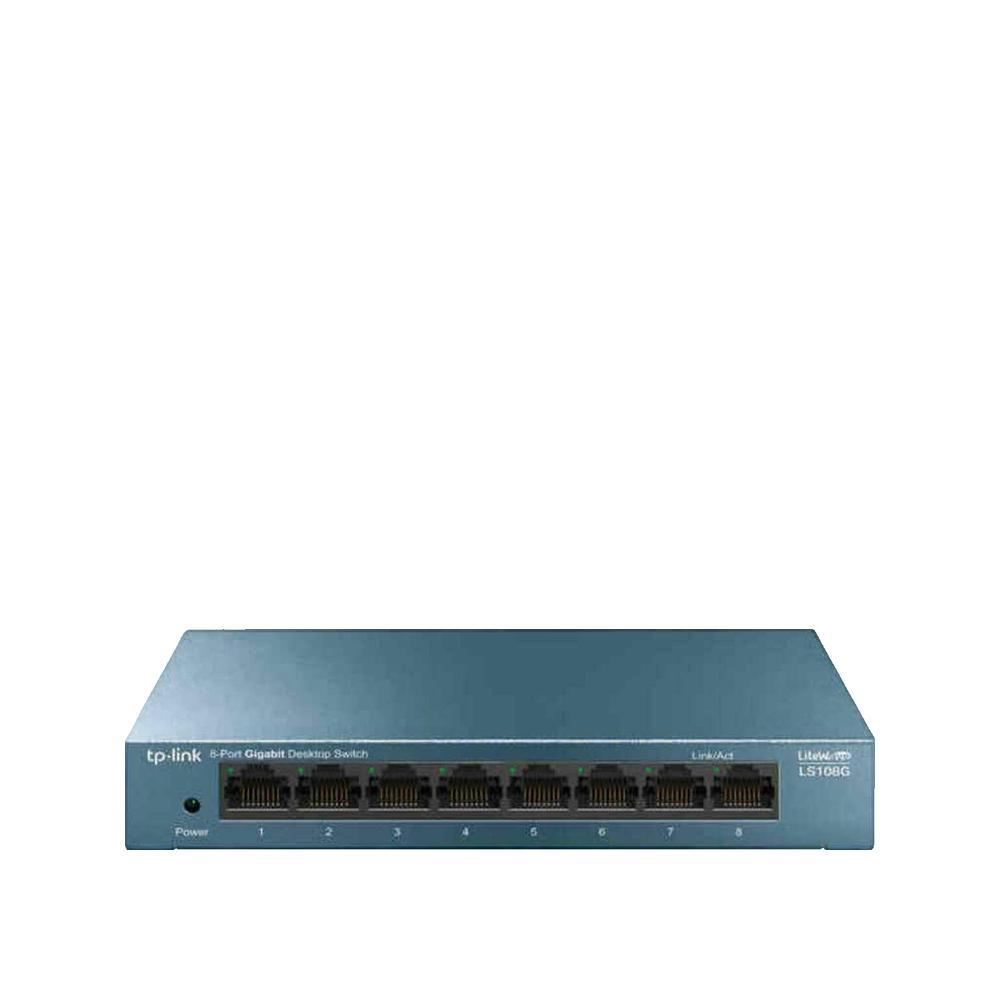 Przełącznik Ethernet TP-Link LS108G 8 portów Gigabit Solidna obudowa stalowa