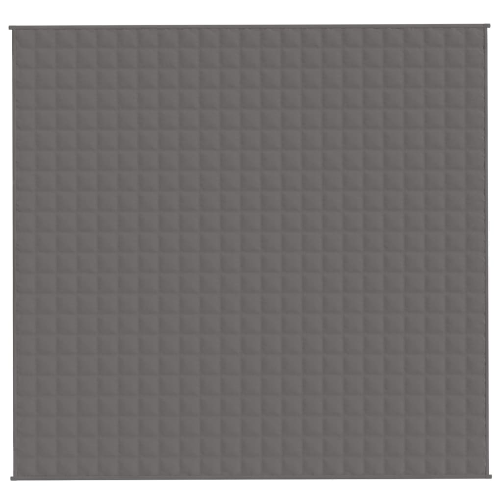 Couverture lestée Gris 220x235 cm 11 kg Tissu - 3