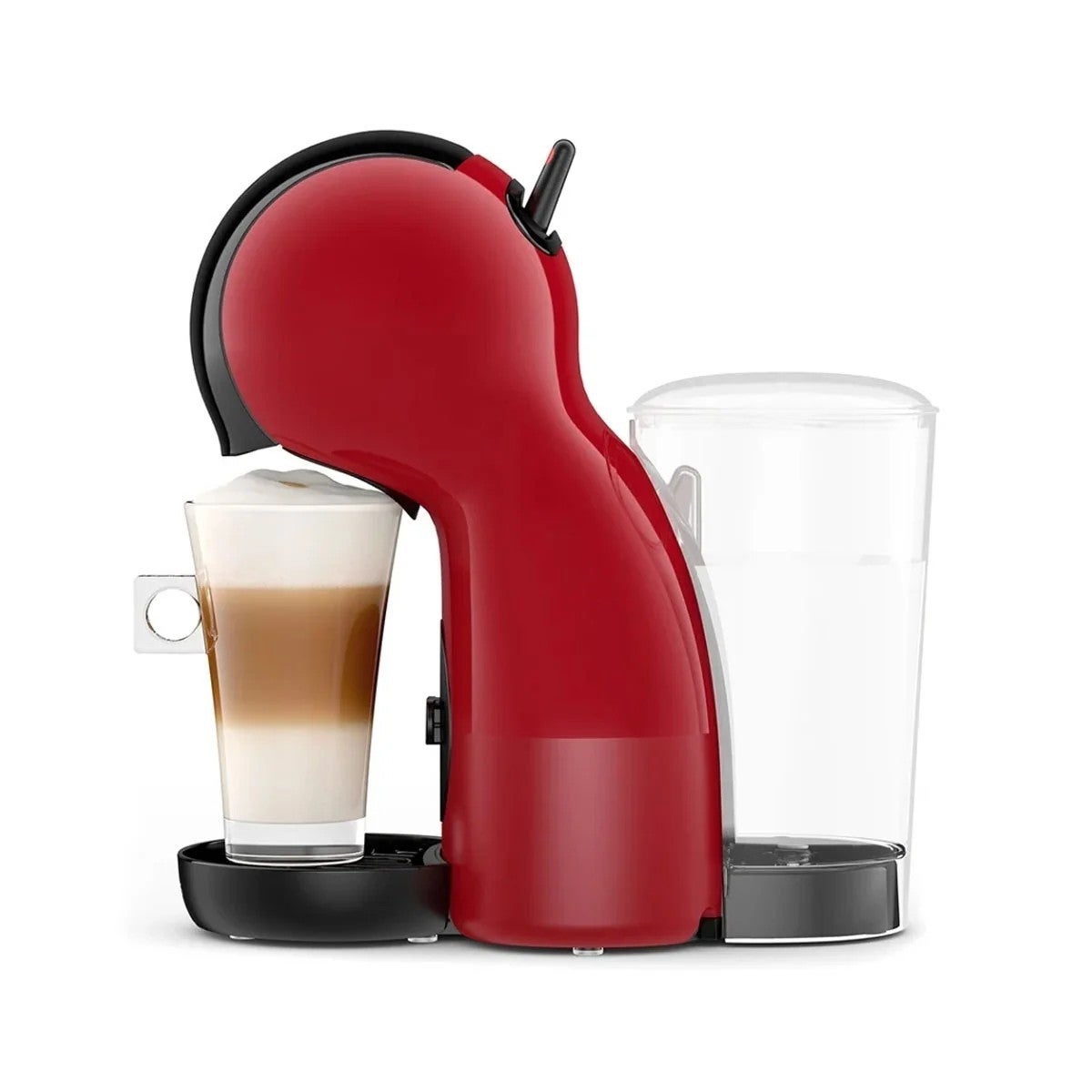 Krups Piccolo XS KP1A35P16 Cafetera de Cápsulas Nescafé Dolce Gusto Roja 15 bares 0,8 litros 1600W - Imagen 2