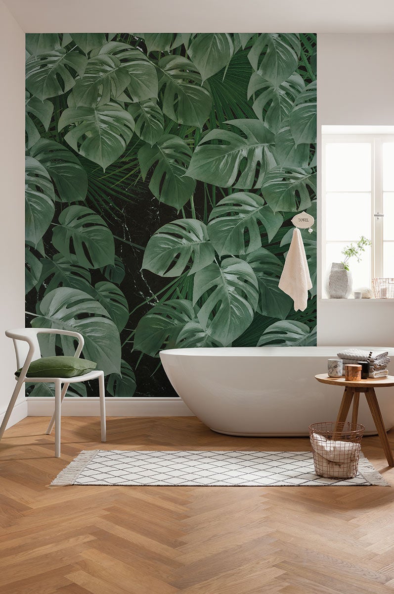 Fototapeta dżungla zielonym - 200 x 250 cm - SANDERS &amp; SANDERS