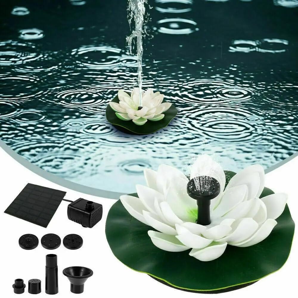 XXXDXDP - Kit de bomba de agua de fuente solar con estaca para baño de XXXDXDP - Kit de bomba de agua de fuente solar con estaca para baño de