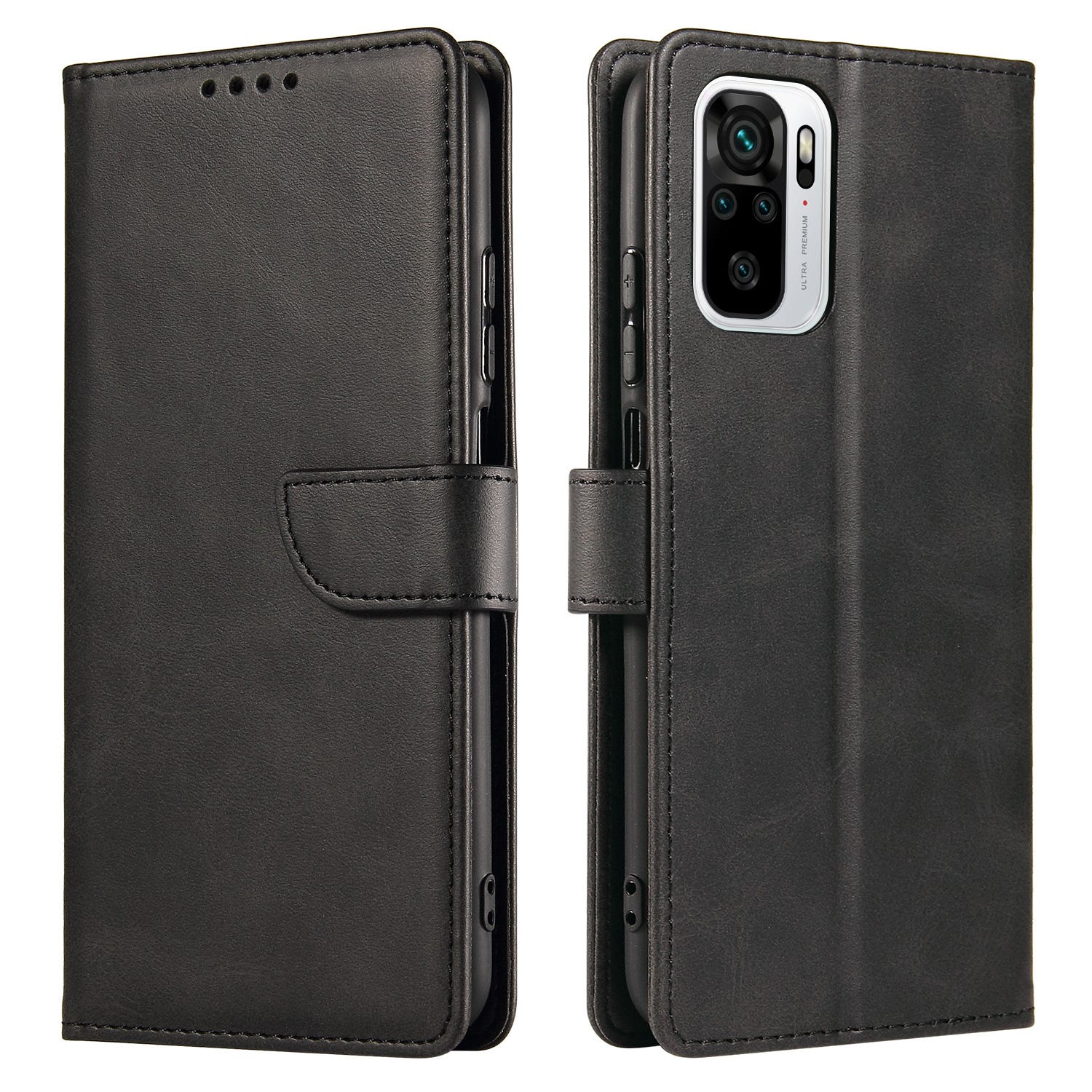 Coque Xiaomi Redmi Note 12 Pro, Étui à Rabat avec Ranges Cartes Coque Xiaomi Redmi Note 12 Pro, Étui à Rabat avec Ranges Cartes