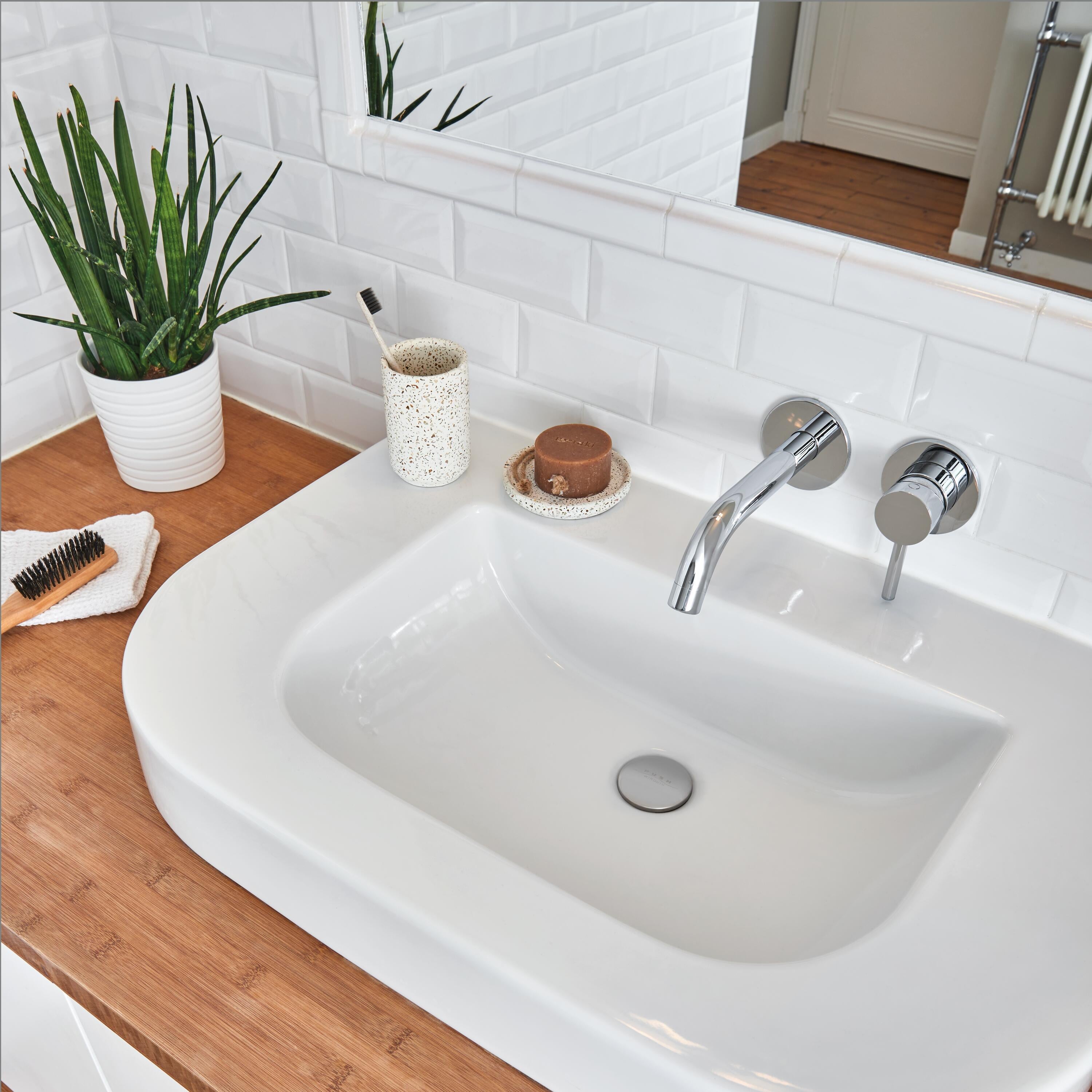 Bonde de lavabo Quick-clac WIRQUIN Inox - 4