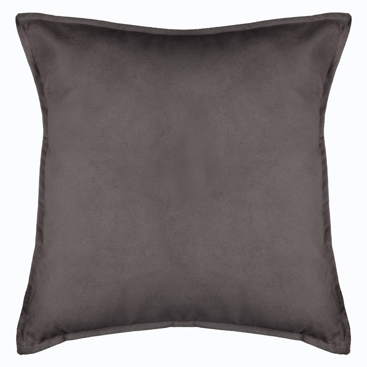 Cojín 'lilou' - gris antracita 55 x 55 cm - atmosphera créateur d'intérieur