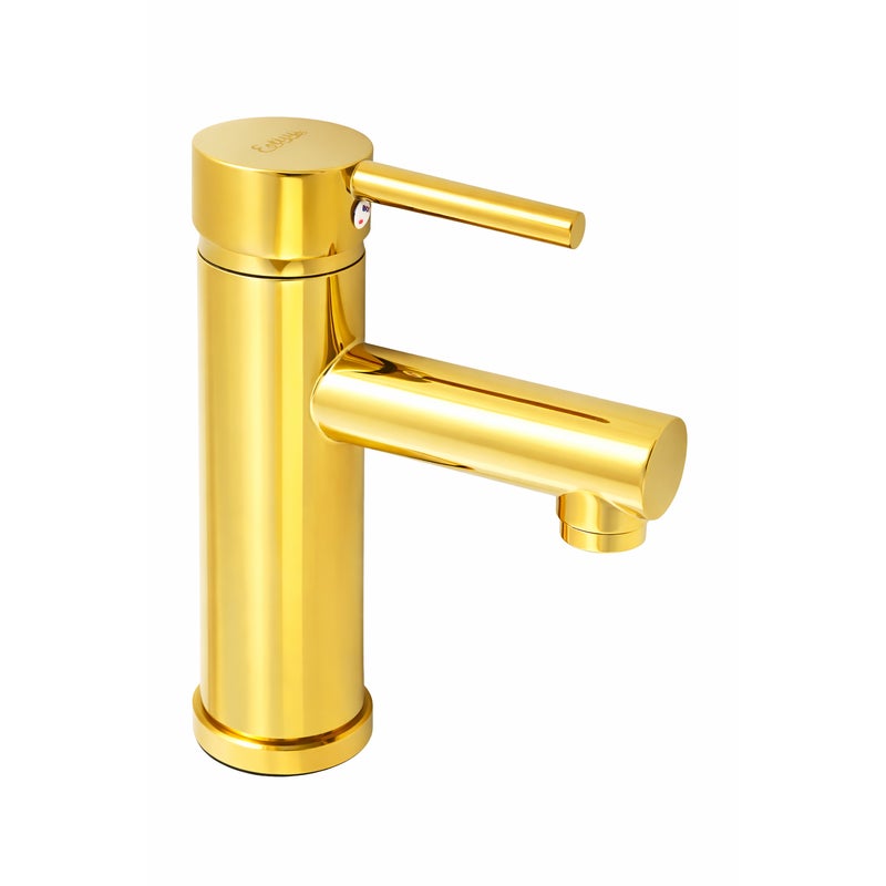 Bateria umywalkowa Estiva SIMA 17 Gold złota 17 cm