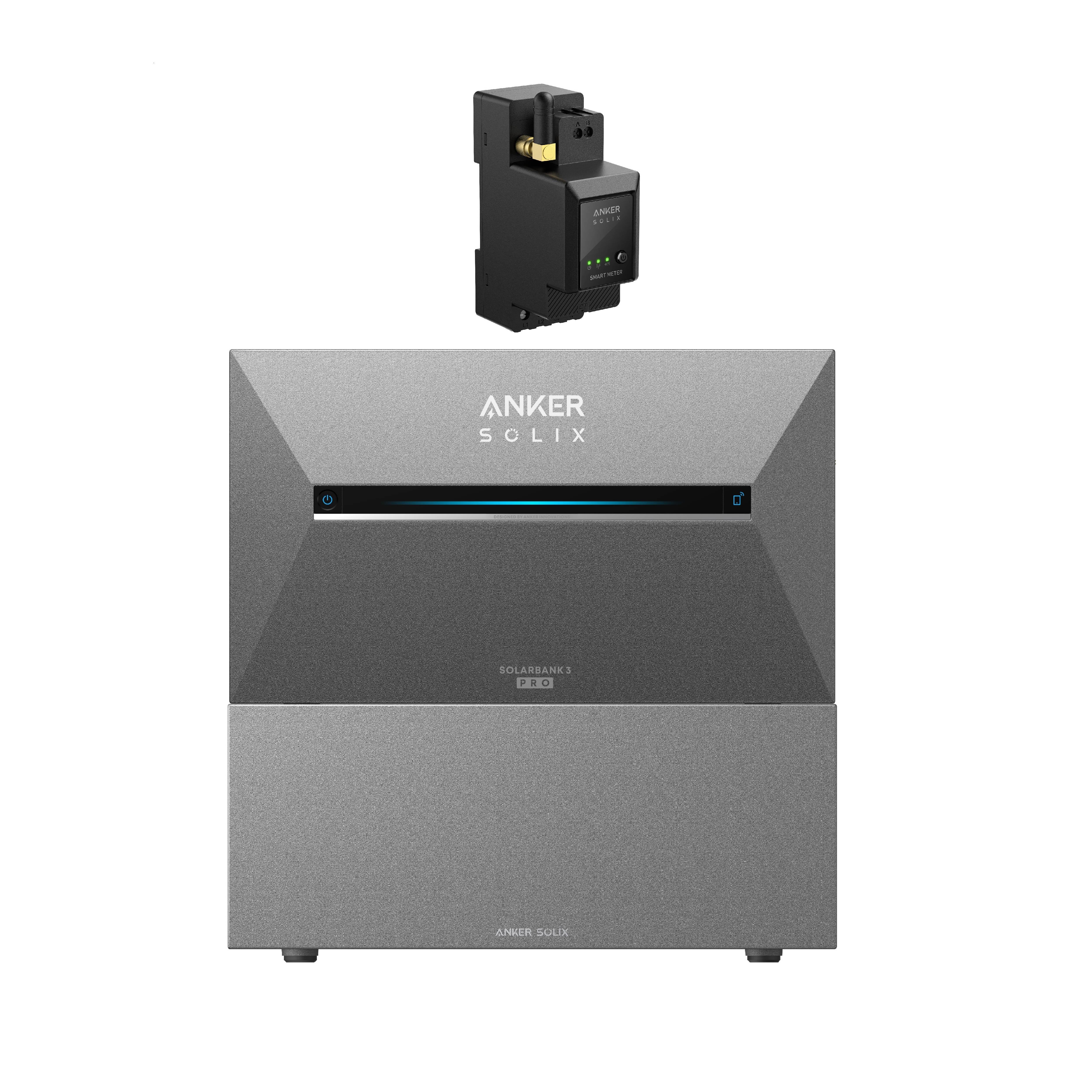 Zestaw Anker Solix Solarbank 2 E1600 AC z BP2700 + inteligentny licznik – Balkonowa elektrownia fotowoltaiczna Plug and Play