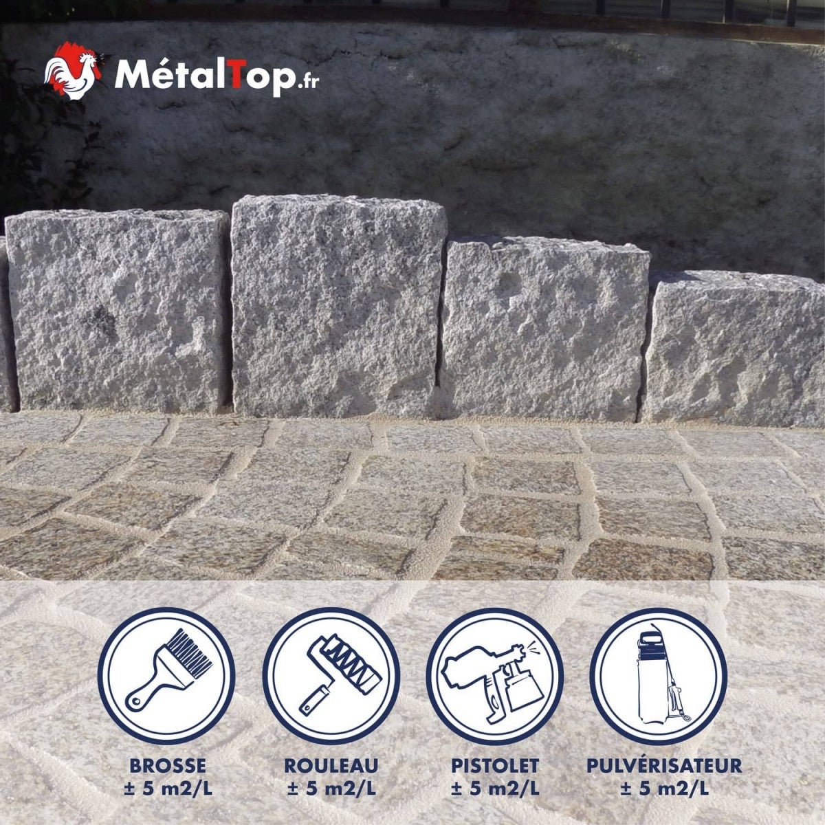 Hydrofuge Granit - 20 L - Métaltop - 5