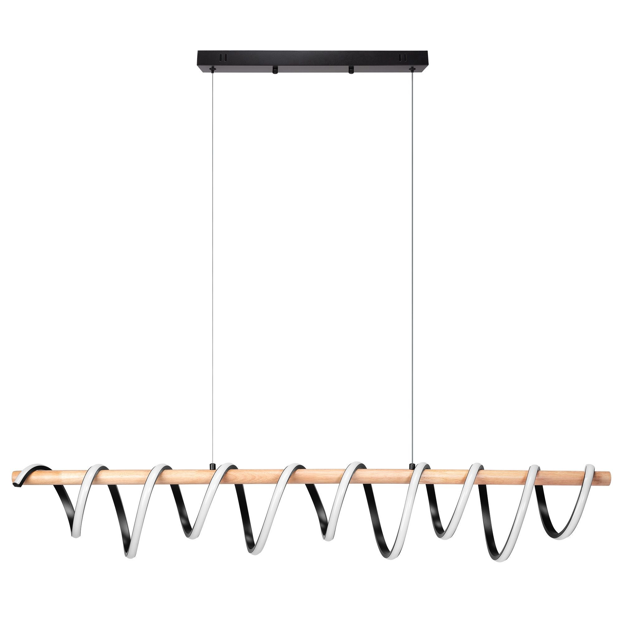 Lampa Sufitowa Wisząca Led Toolight Led App1288-Cp Czarny