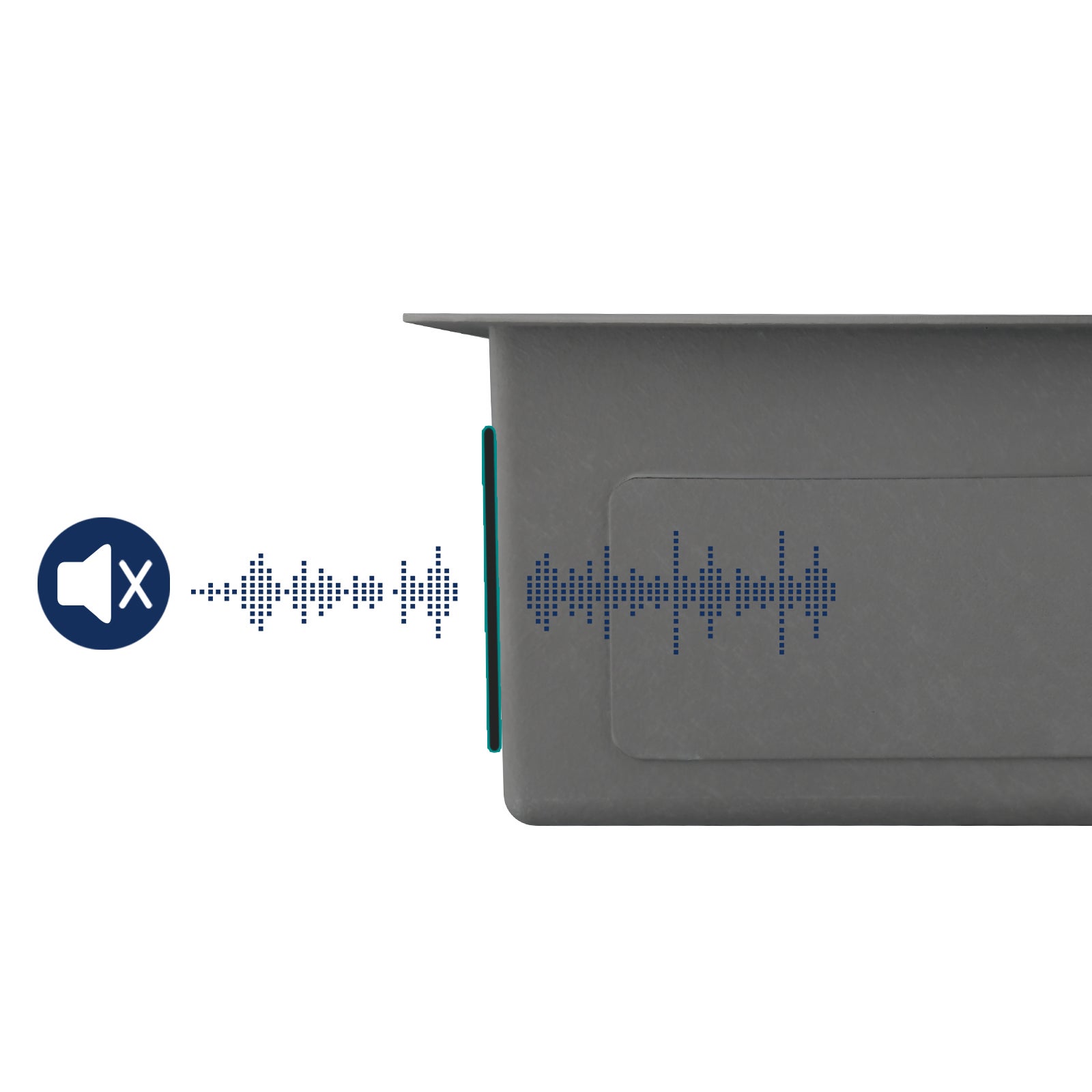 AuraLum Max Évier Cuisine 1 Bac 70*44*19CM Évier Montage à Encastrer,à Fleur/Sous-Plan Acier Inox 304 Évier Brossé avec Siphon/Trop-Plein,EU Modèle - 7