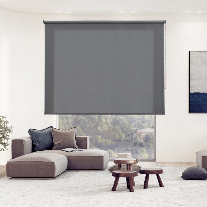 Jalousiescout Store D'obscurcissement Sans Perçage, Store á Fixation Obscurcissement Complet, Protection Solaire Protection Visuelle, 137.5 X 130 Cm, Bleu