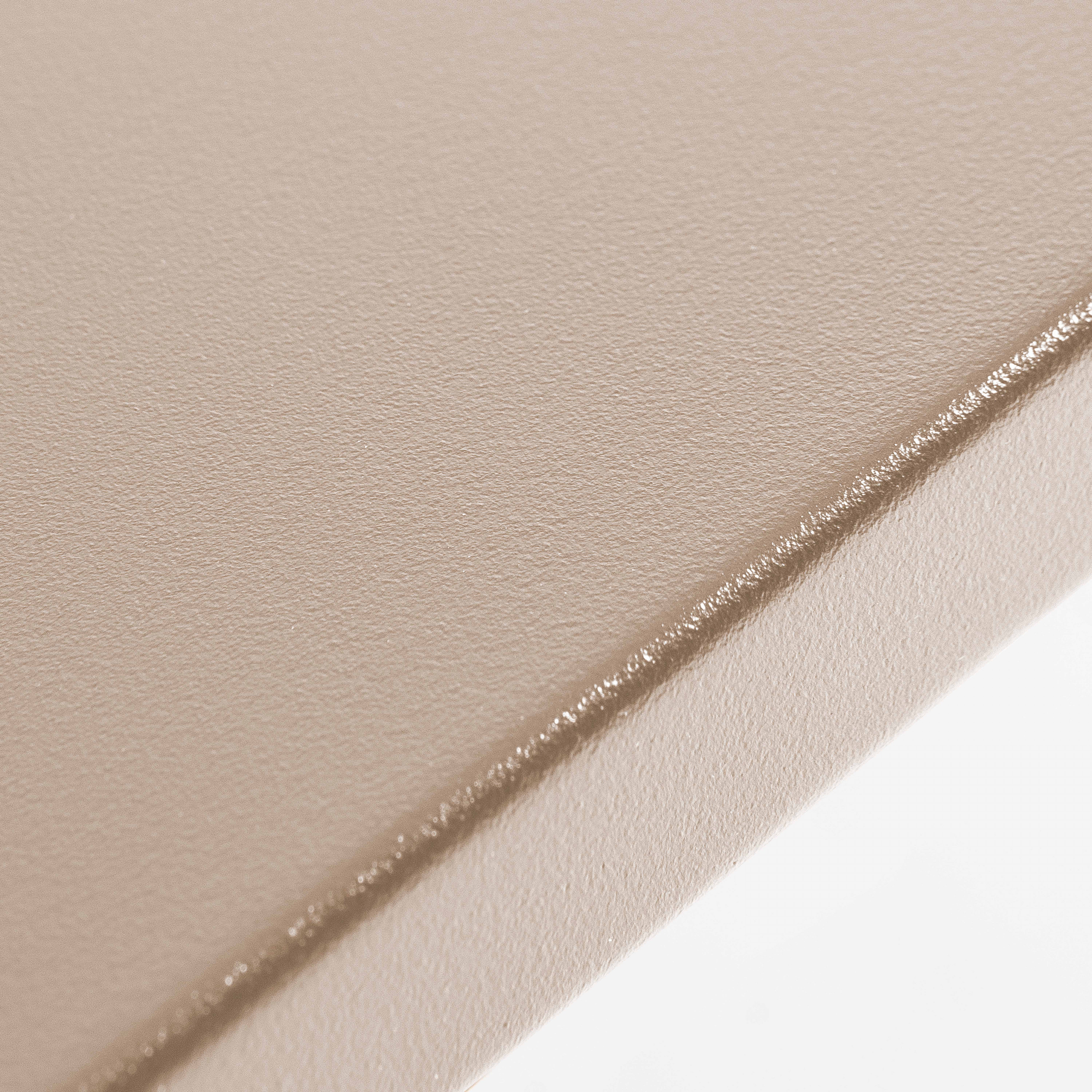 Ensemble table de jardin carrée et 2 chaises acier taupe , Palavas - Oviala - 4