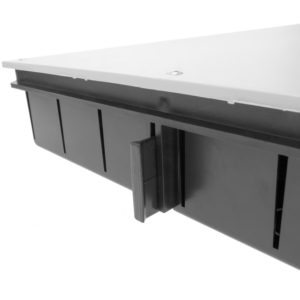 Boîte de registre électrique encastré rectangulaire 300x200x60 mm - 4