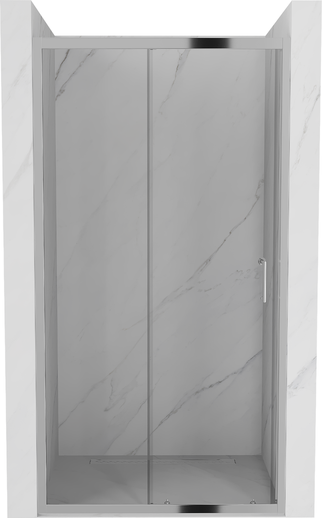 Mexen Apia drzwi prysznicowe rozsuwane 110 cm, transparent, chrom - 845-110-000-01-00