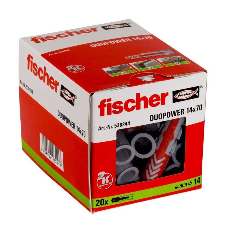 Cheville tous matériaux duopower 14x70 fischer - 8
