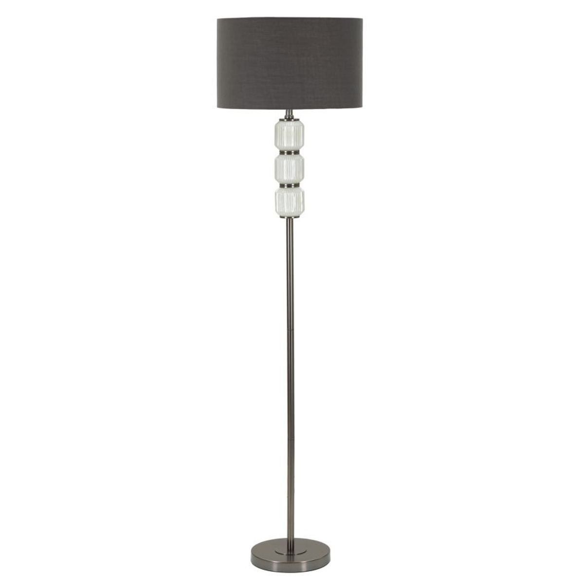 Lampa Podłogowa MF216, Metal, Szary, Seven Design