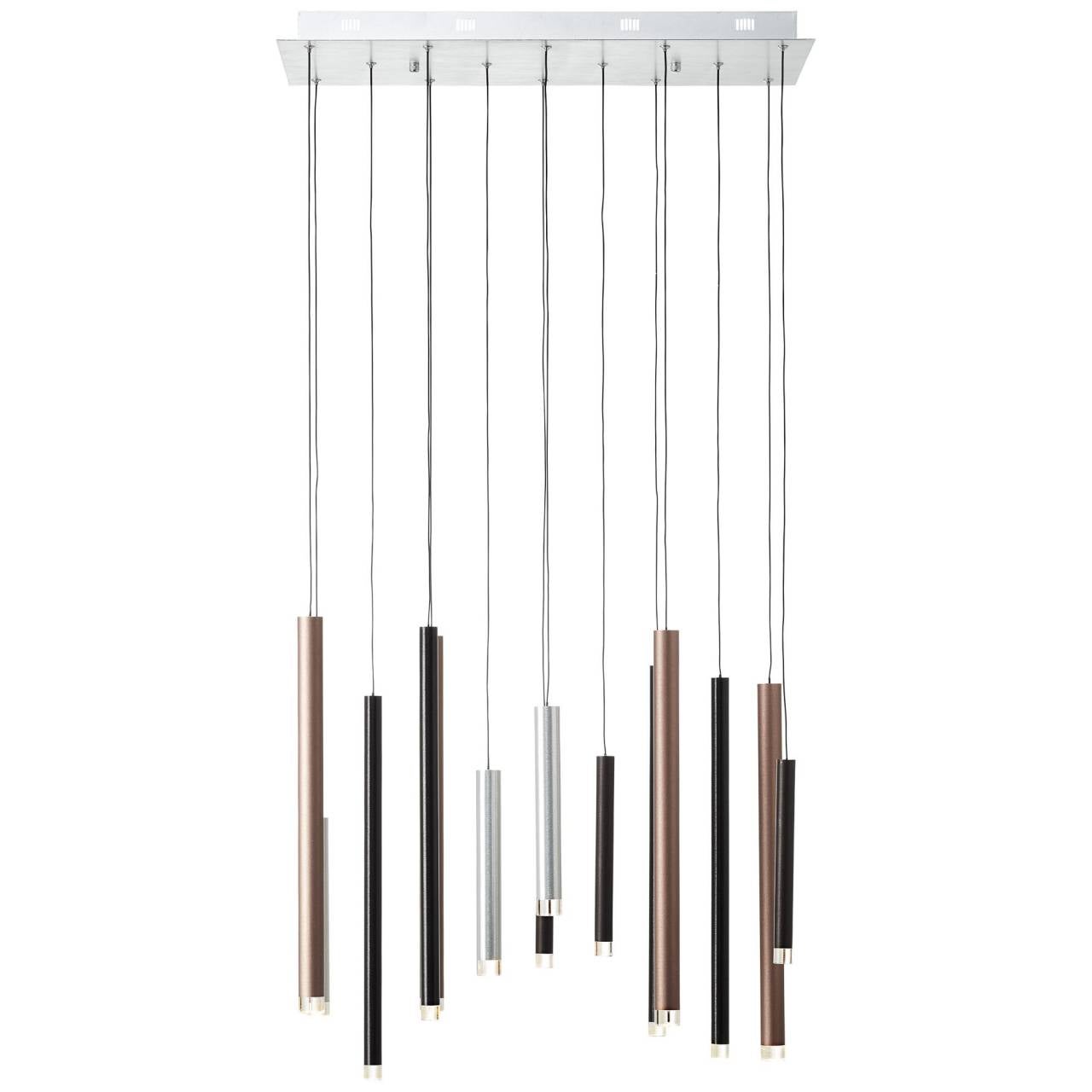 Brillant | Lampadaire Jimena chêne huilé/blanc | 1x A60, E27, 25W, adapté aux lampes normales (non incluses