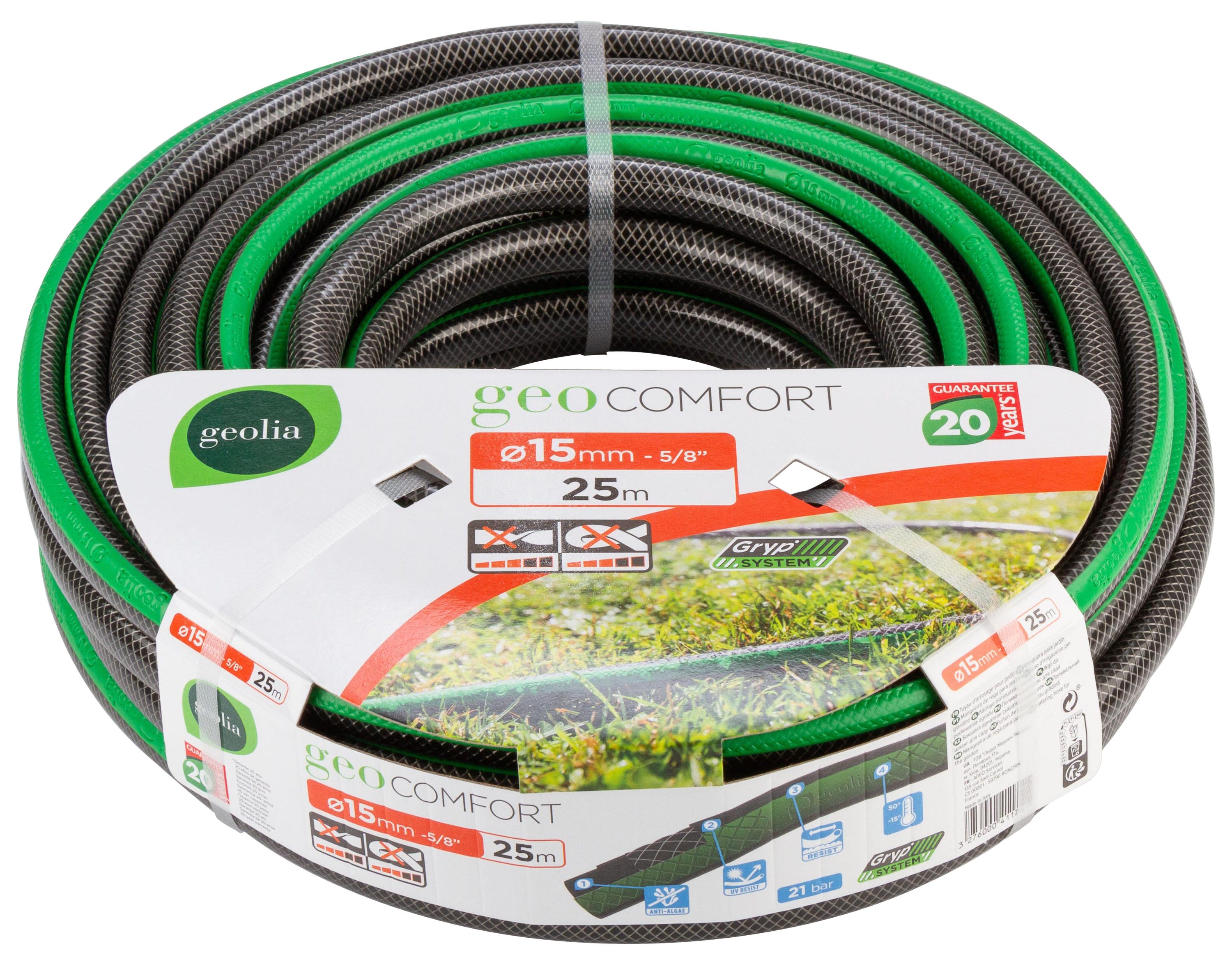 Wąż GEOLIA Comfort o średnicy 15 mm i długości 25 m