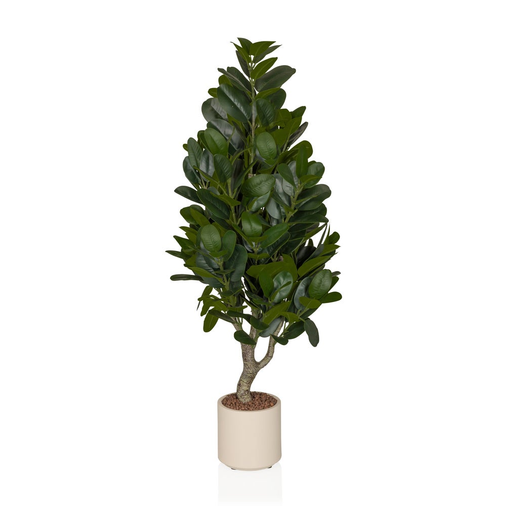 Sztuczna roślina / sztuczne drzewo GARCINIA Mangostan 120 cm zielone hjh OFFICE