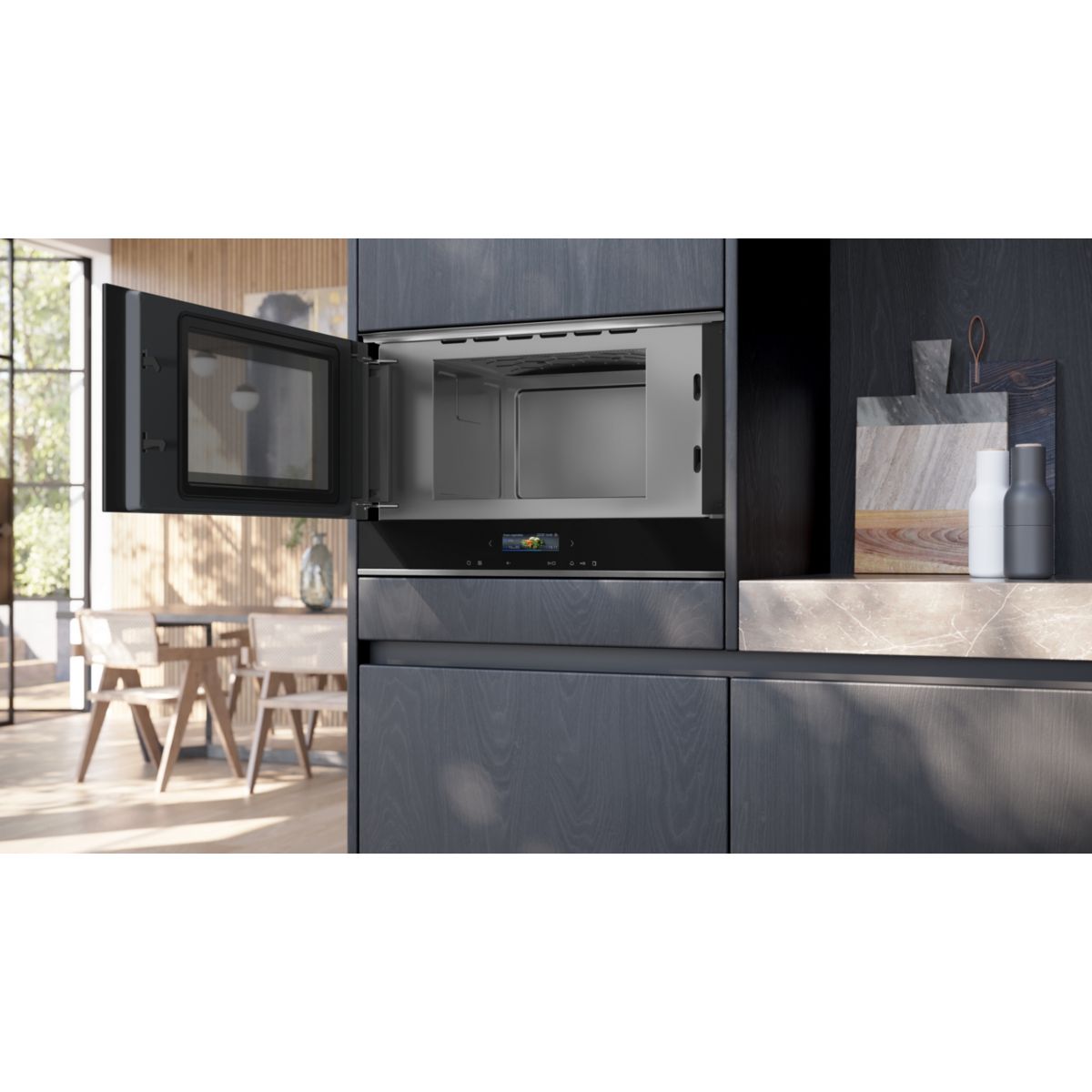 Micro ondes encastrable SIEMENS BF722L1B1 iQ700 - 5