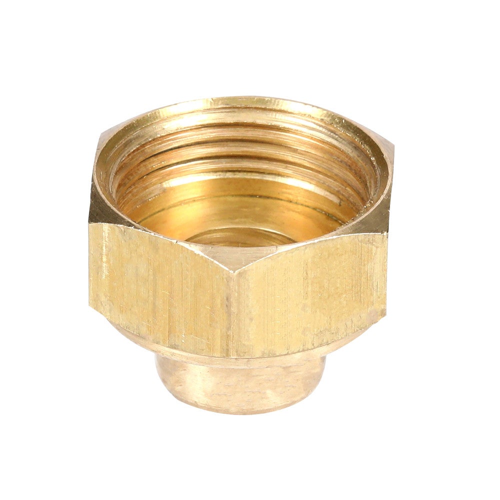 Raccord laiton GARIS D12005B Ø14 mm écrou douille joint plat - 3