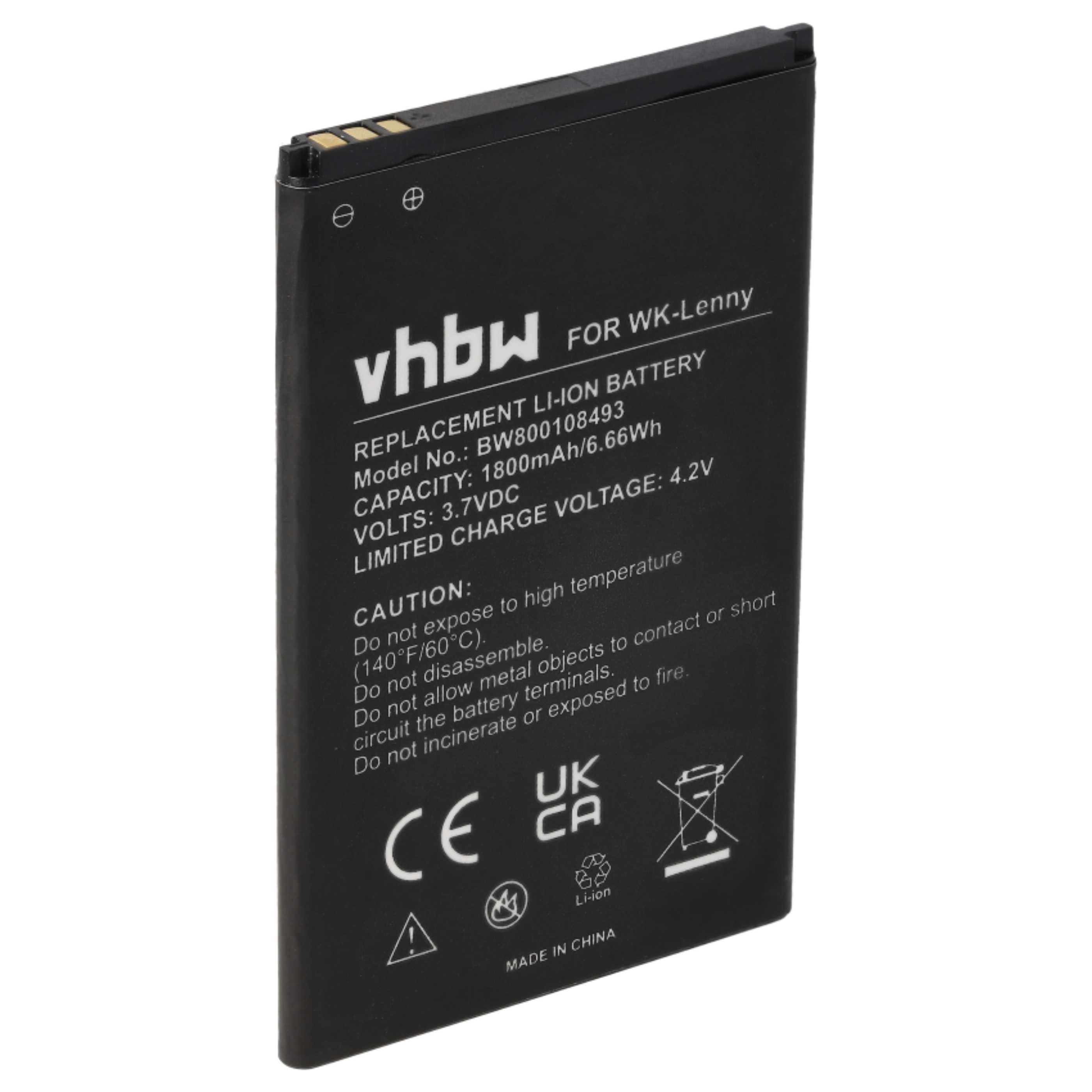 E-yiiviil Batteria di ricambio WIKO 3702 compatibile con Wiko Lenny 1 Lenny 2 Lenny 3 Jerry con strumenti