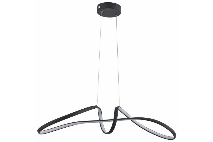 Lampa wisząca Weva LED 40W Odcienie bieli 3200lm czarna wym: 20 x 80 x 20 cm Reality