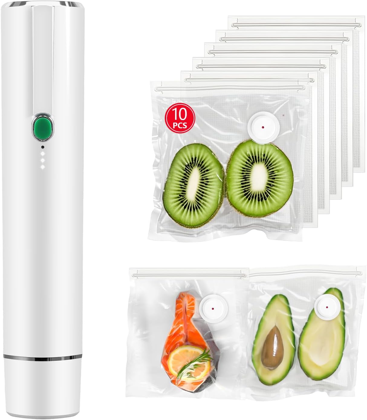 SET 100 BUSTE SOTTOVUOTO 30 X 40 CM BUSTA PER MACCHINA CONSERVAZIONE ALIMENTI