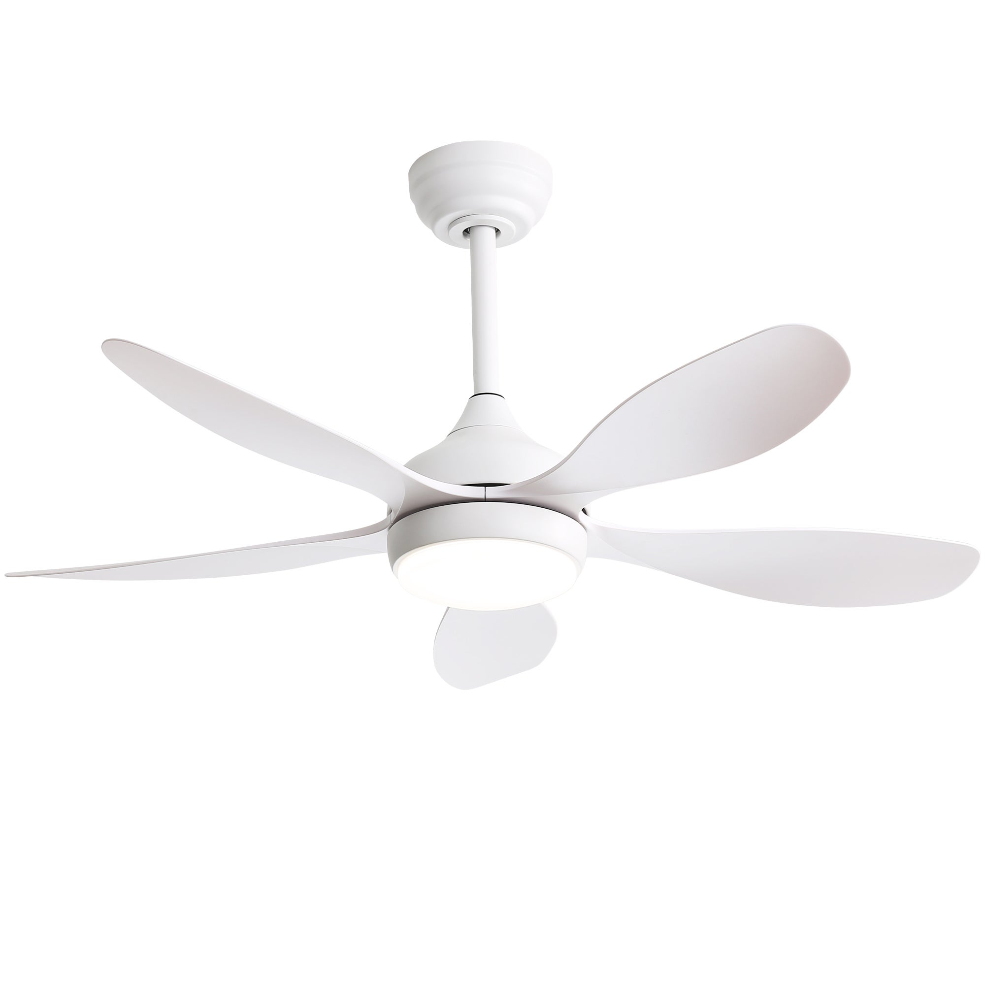 Ventilatore da soffitto invisibile moderno da 42 pollici, 3 pale in ABS