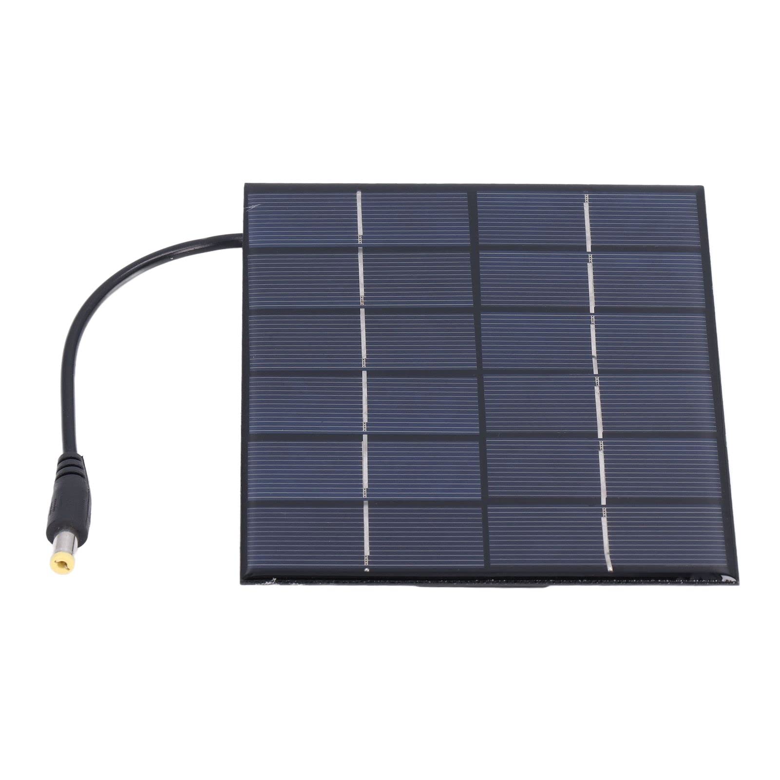 2 pannelli solari da 2 W ad alta velocità di conversione, uscita DC5521, batteria ricaricabile da 3,7 V, pannello solare, caricabatteria, luce solare - 3