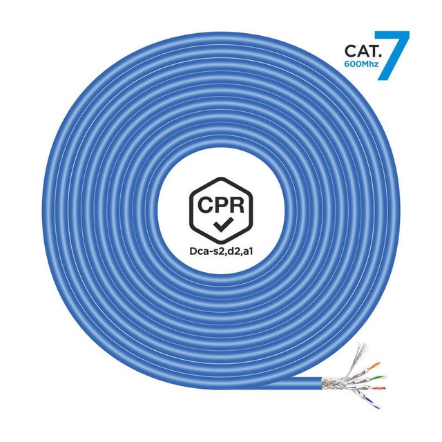 Cavo di rete CAT.7 per computer, 3,0 m, nero