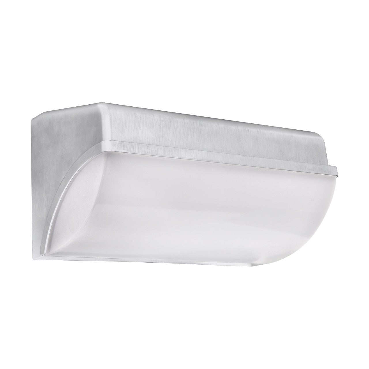 Kinkiet zewnętrzny NORTON LED 10W Neutralna biel 905lm srebrno-biały wym: 13x26x13 cm IP65 Struhm