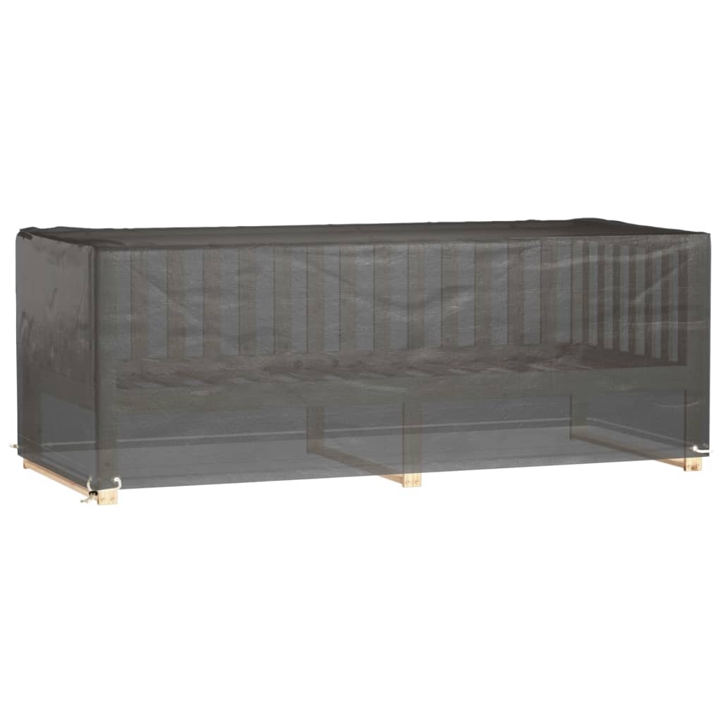 HOMIUSE Cubierta Para Muebles De Jardín Con 8 Ojales, 200 X 160 X
