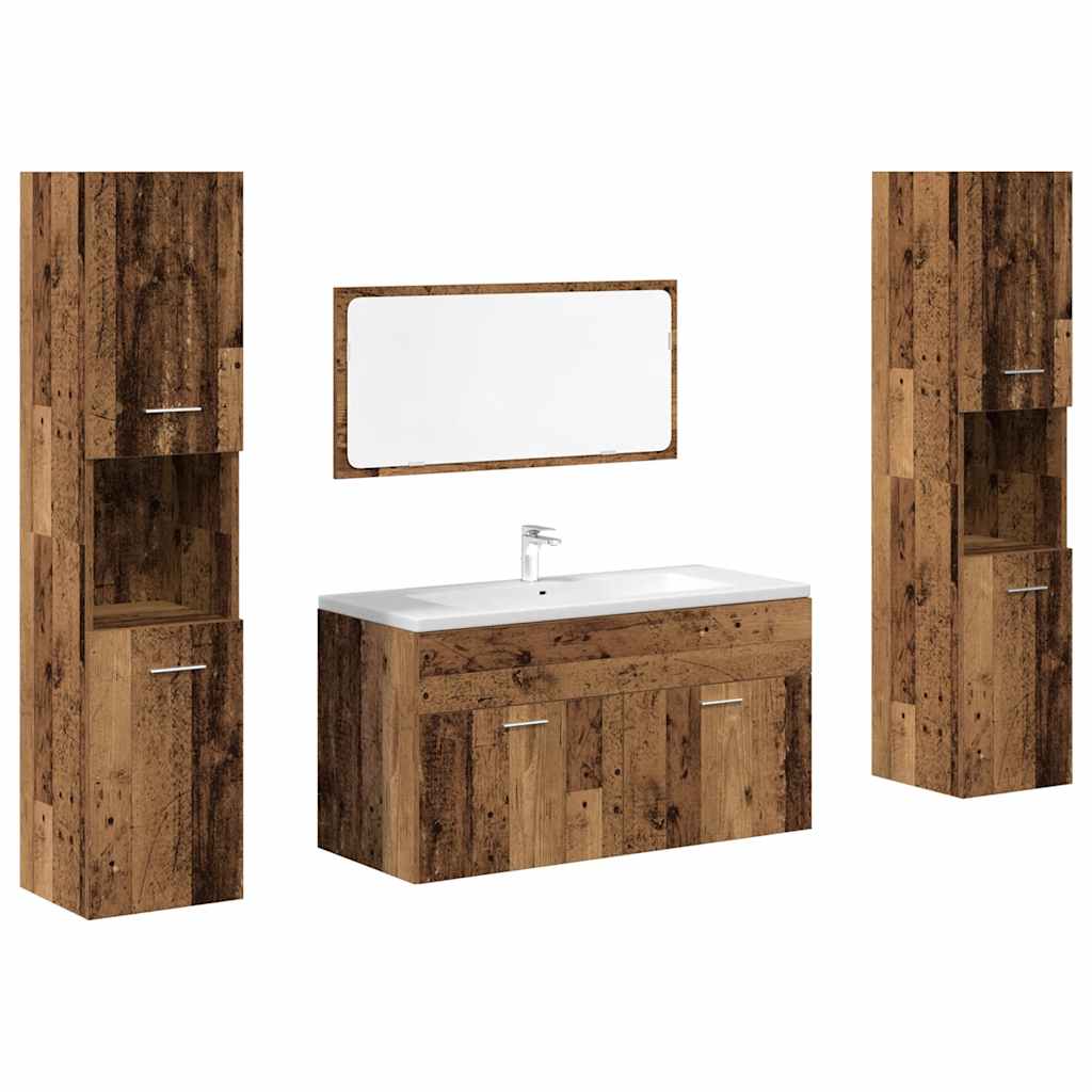 Ensemble D'Accessoires De Salle De Bain 4 Pièces, Ensemble Complet D Ensemble D'Accessoires De Salle De Bain 4 Pièces, Ensemble Complet D