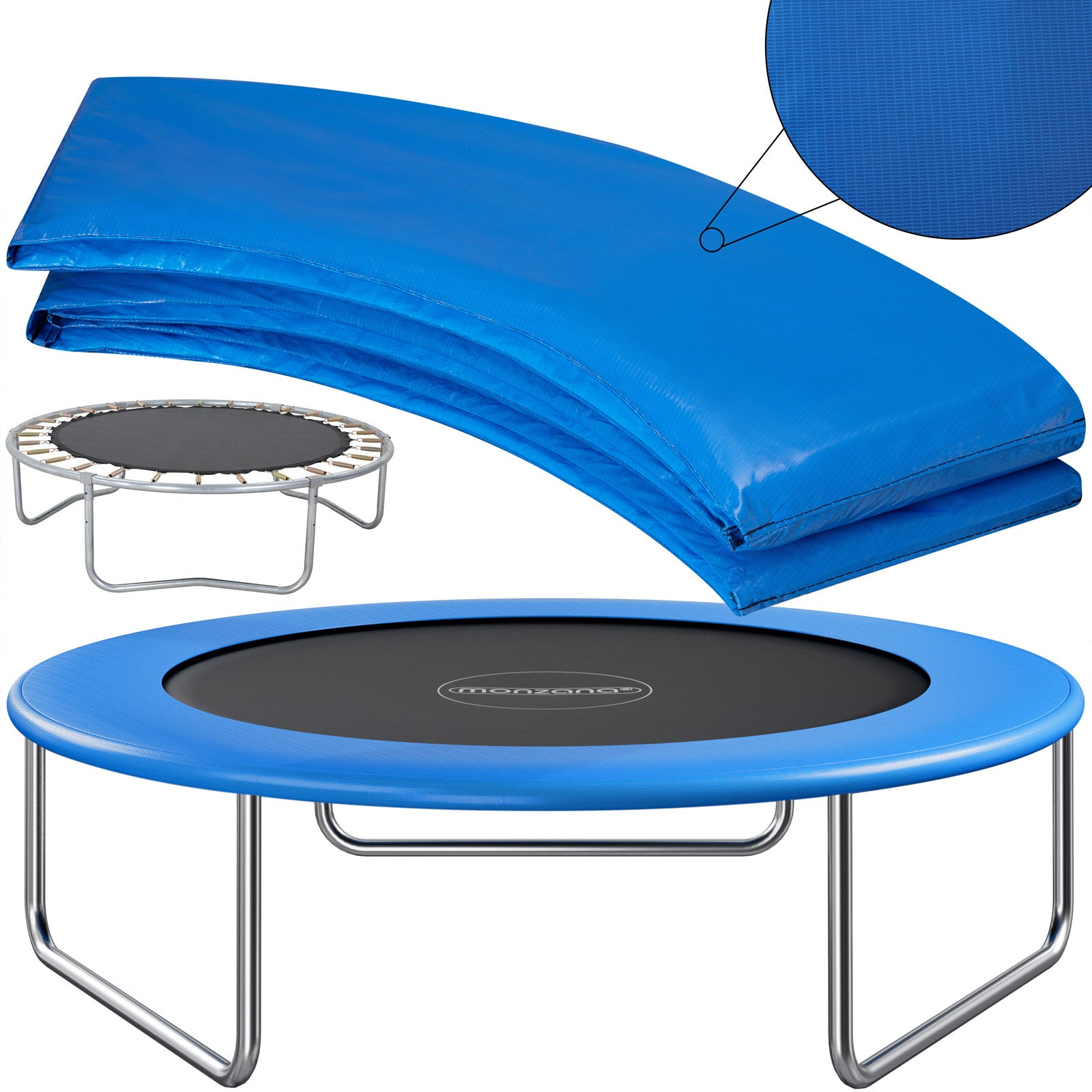 Trampoline - MONZANA - 183cm - Sécurité TÜV SÜD GS - Filet de Trampoline - MONZANA - 183cm - Sécurité TÜV SÜD GS - Filet de