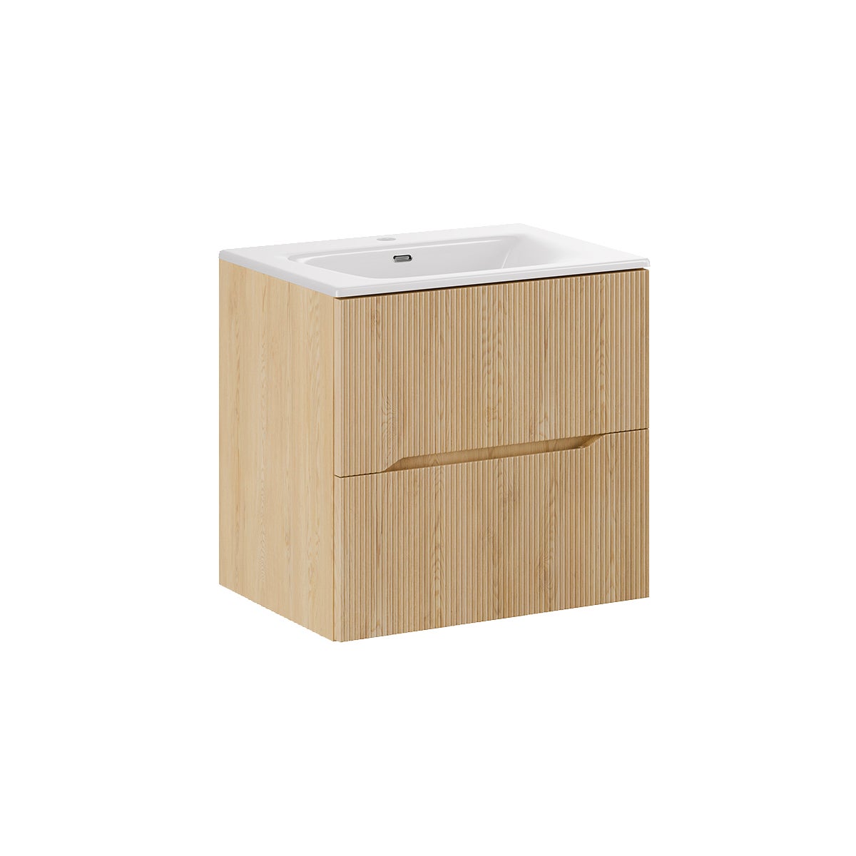 Szafka pod umywalkę NORDIC CREMONA 2S 60cm dąb cremona z umy