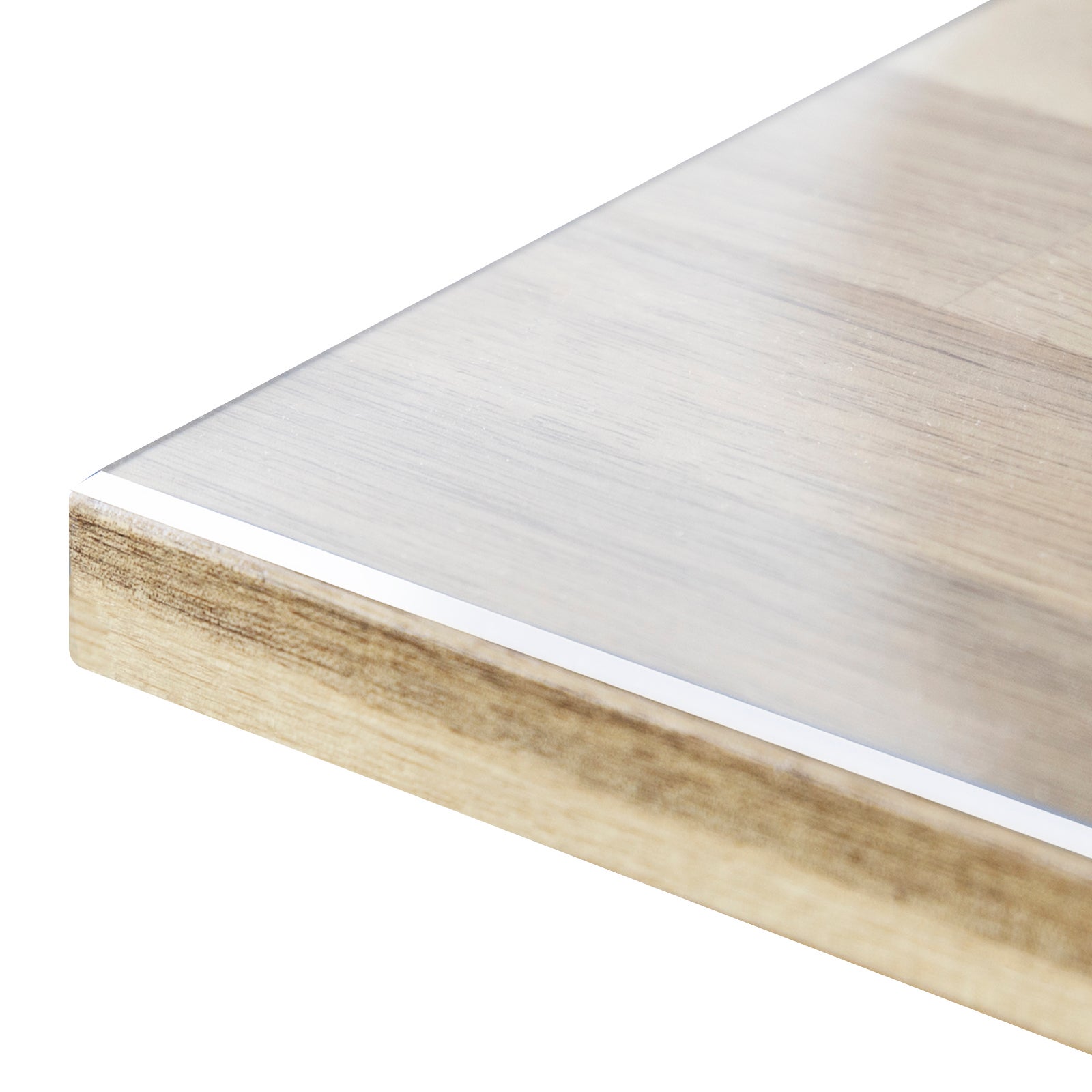 Película protectora transparente de 2 mm de grosor para mesa, 95 x 50 cm - 2