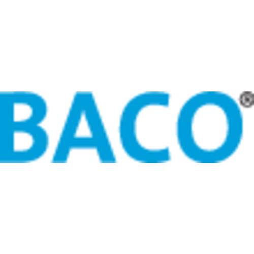 Bouton Poussoir BACO L21AA82B - Anneau Chromé Vert