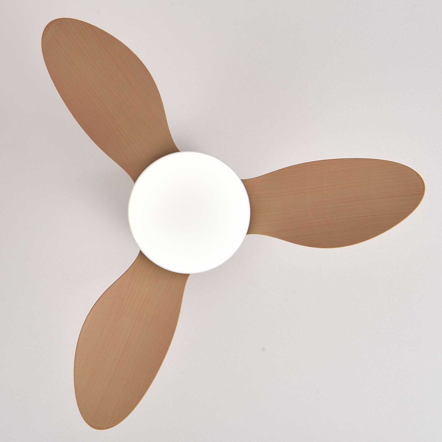 Ventilateur de plafond avec lumière, télécommande/contrôle par application, 6 vitesses de ventilation, minuterie, gradation continue (63 cm) - 9