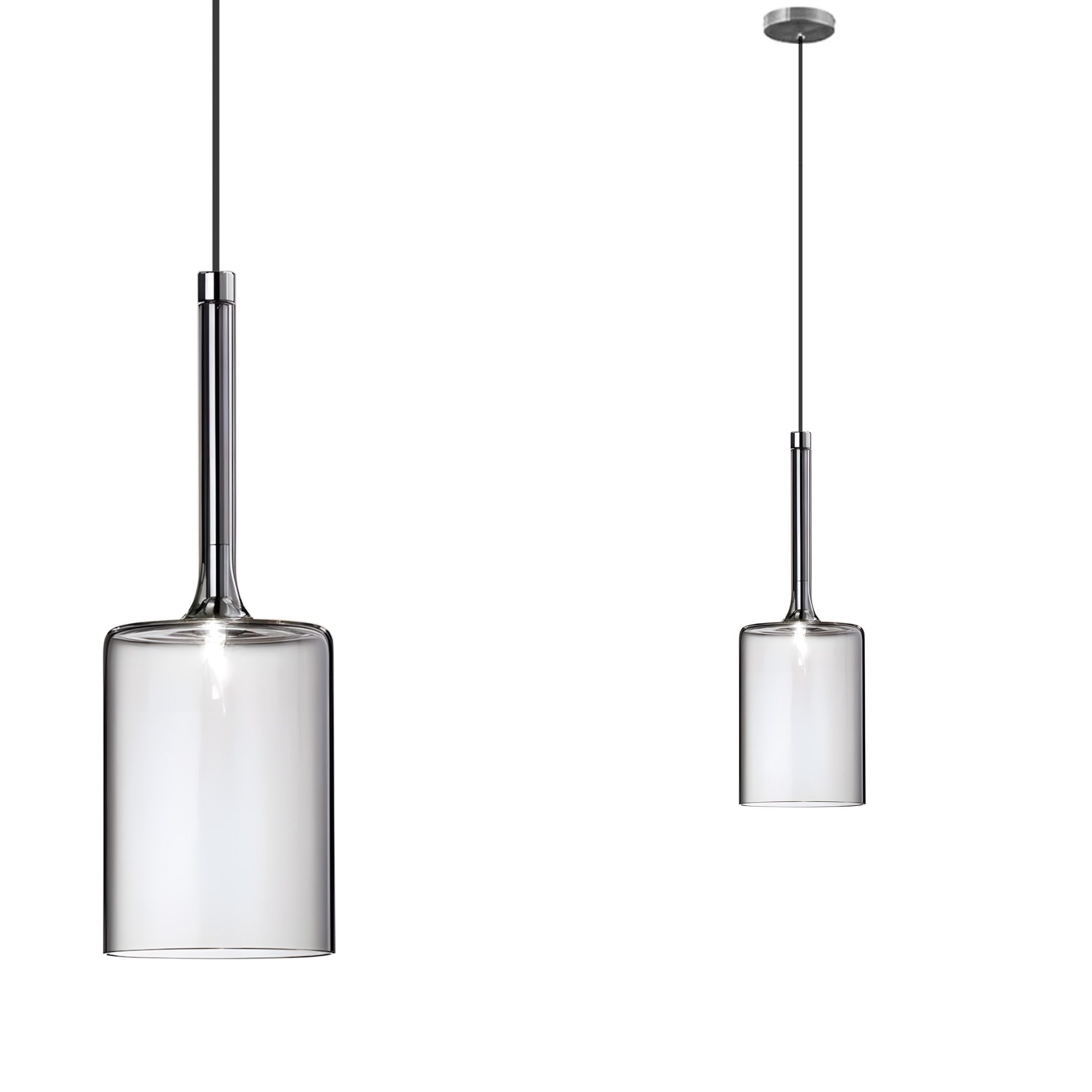 Lampa Sufitowa Wisząca Toolight App1702-1Cp B Szary