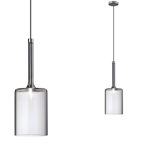 Lampa Sufitowa Wisząca Toolight App1702-1Cp B Szary