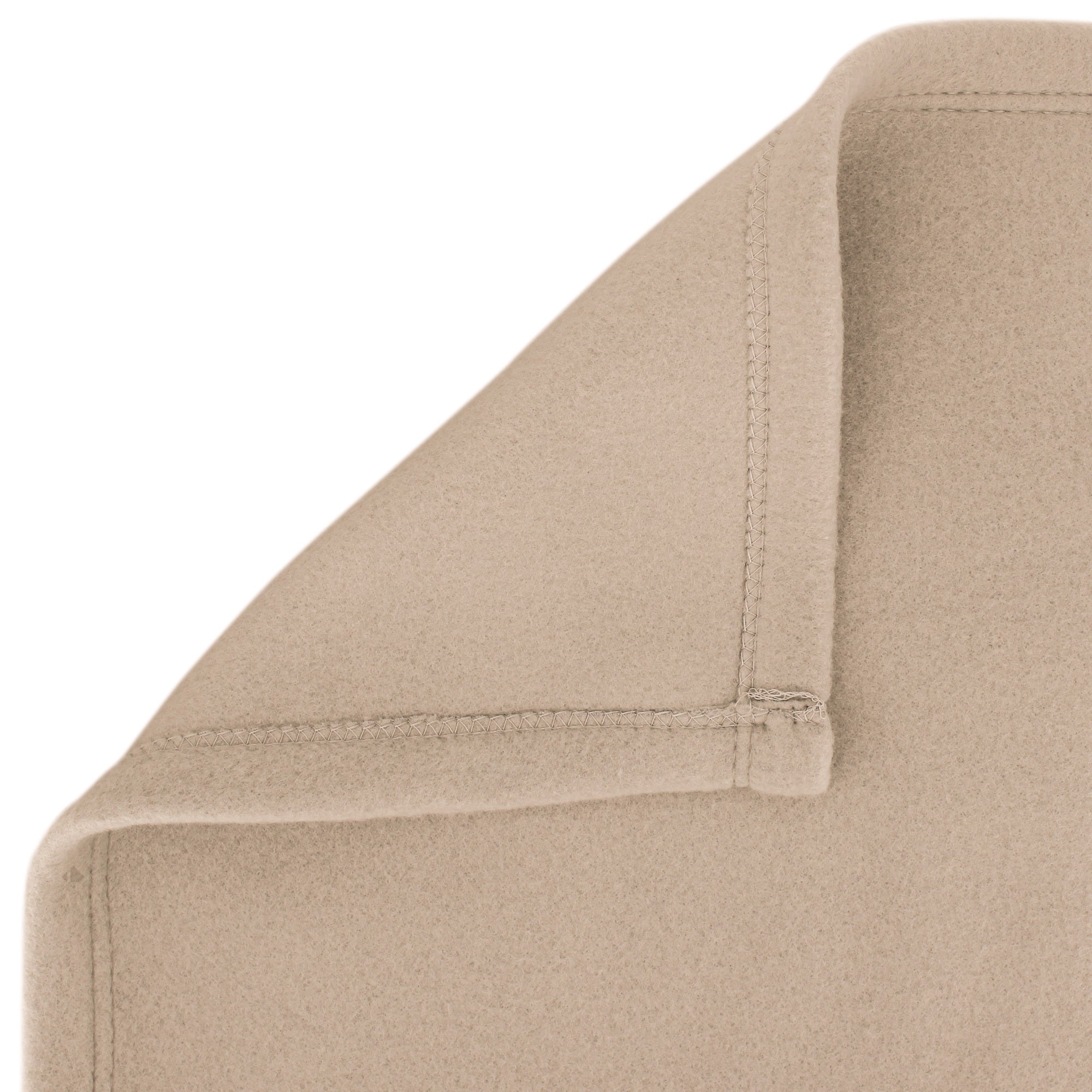 Couverture polaire 240x260 cm Isba Sable 100% Polyester 320 g/m2 traité non-feu - 4