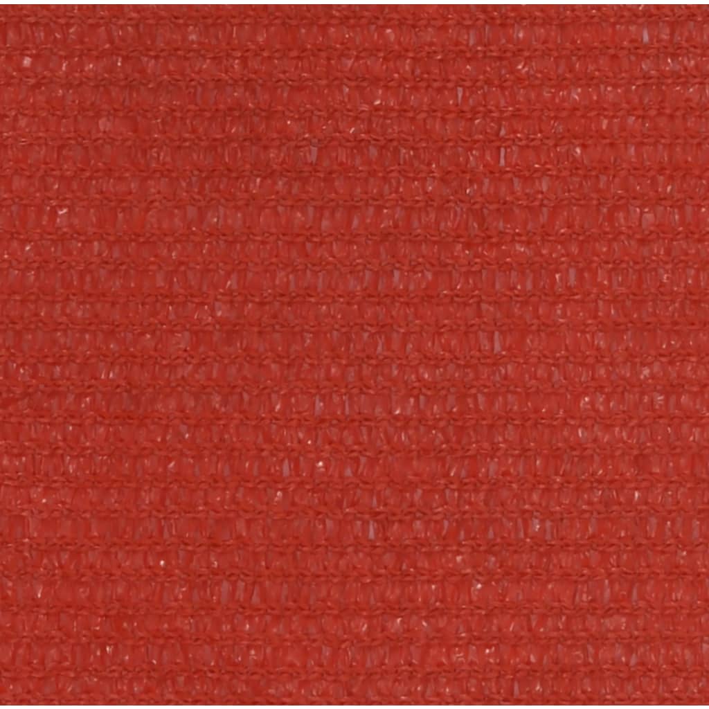 Vela ombreggiante 160 g/m² rossa 2,5 x 4,5 m HDPE 02_0009250 - 3