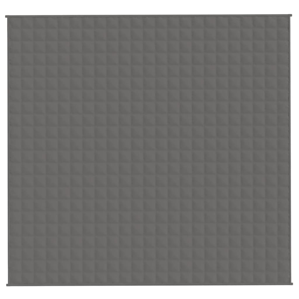 Couverture lestée Gris 220x230 cm 11 kg Tissu - 3