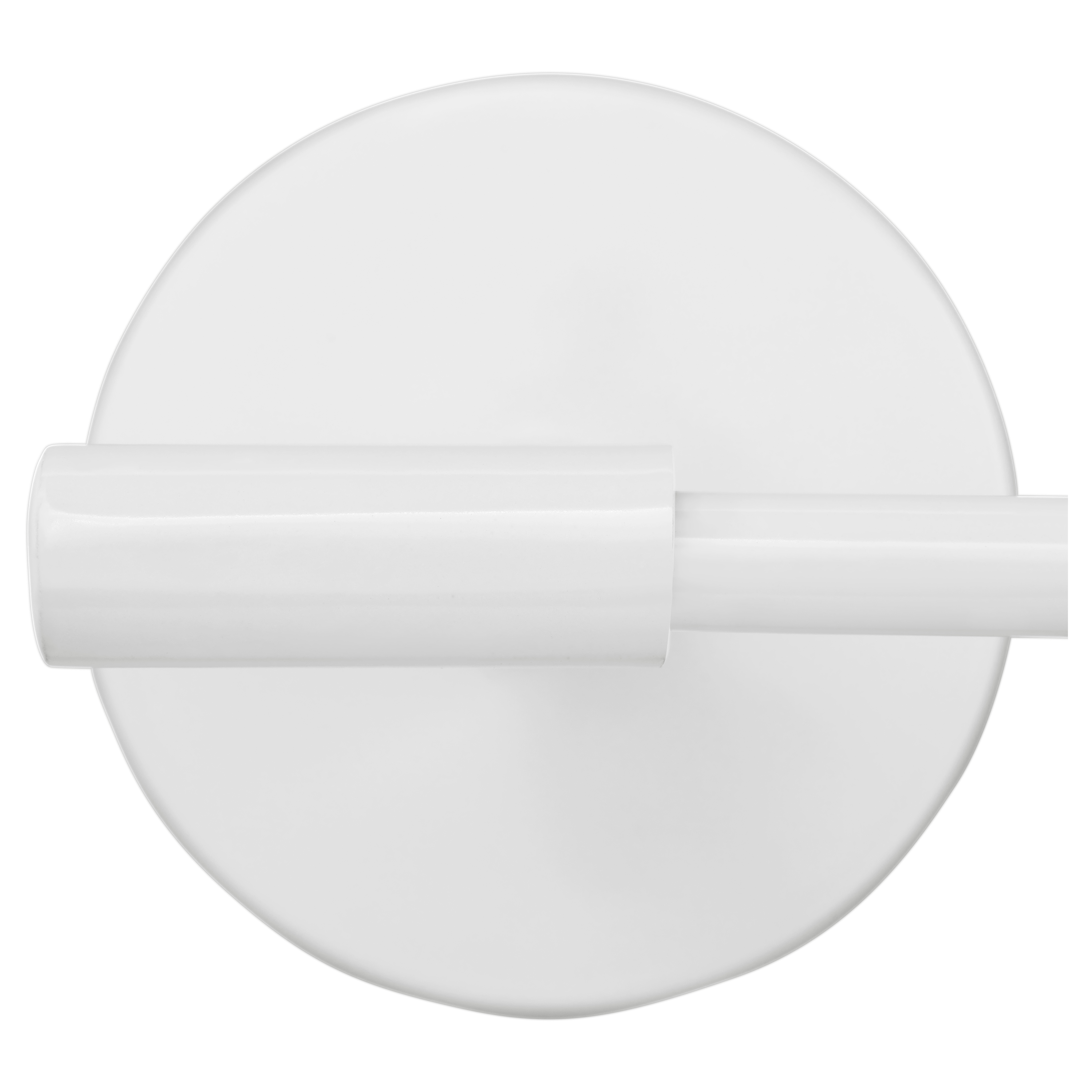 Uchwyt ścienny na papier toaletowy SUITE - Do zamocowania na stałe lub przyklejenia - Biały - SENSEA - 6