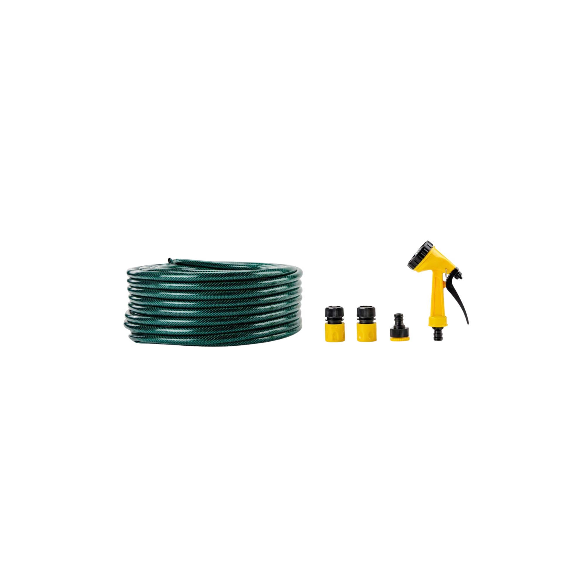 Fevone Tuyau D'Arrosage 30m 13mm 4 Couches - Robuste Anti-Kink Jusqu'à 25 Bar Orange