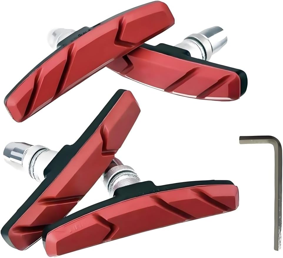 Lot De 2 Paires De Plaquettes De Frein De Vélo Avec Outil D Frein De Velo 98574237