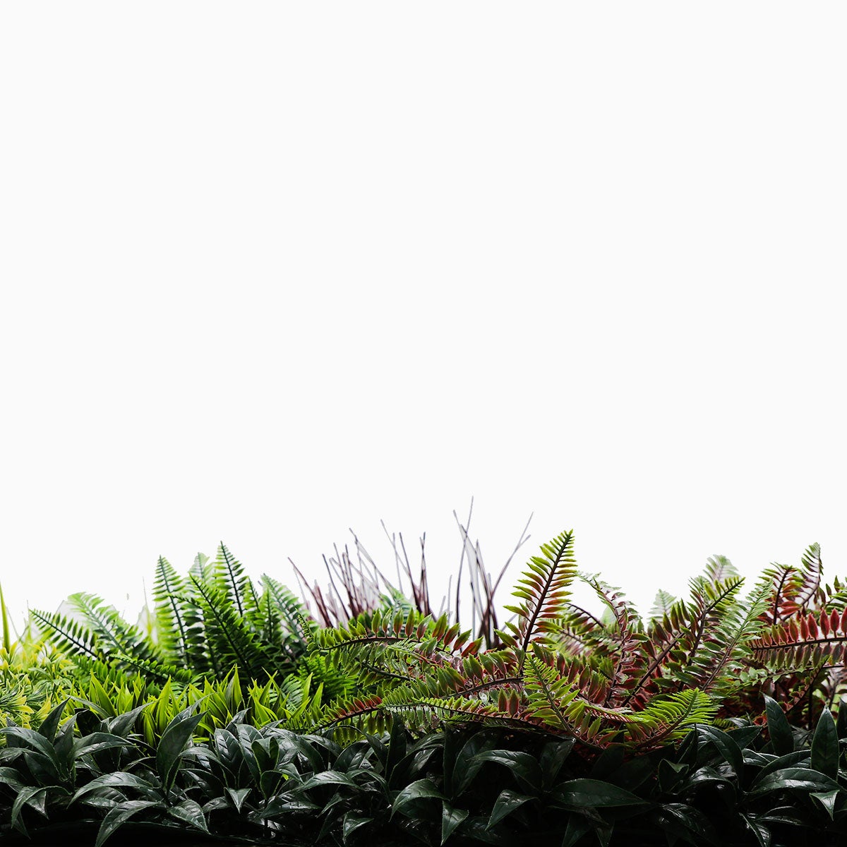 Mur végétal artificiel Tropic 1 m² – feuillage exotique vert et jaune intérieur extérieur - 9