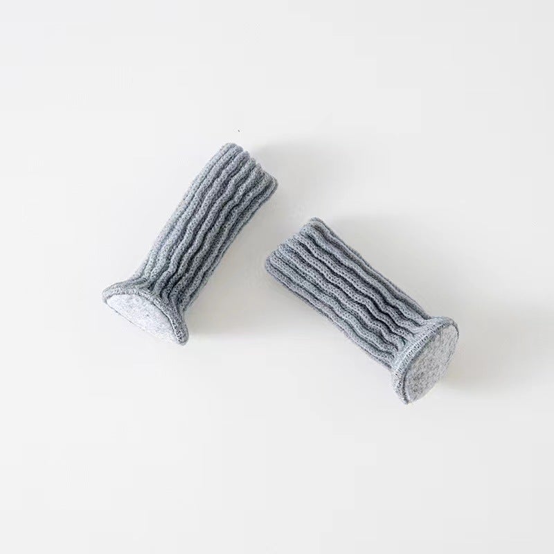 Chaussette Chaise pour Pieds de Chaise, 24pcs Chaussettes de Chaise Mobilier en Feutre, Patins Antidérapants pour Convient aux Pieds de Chaise, Évitez - 2