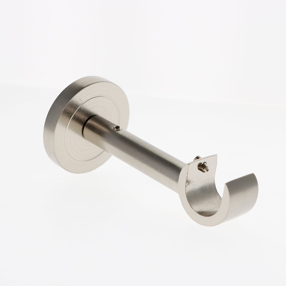 BOULET Kit Barre à Rideaux 1M50 Tendance 20mm Mur Nickel Mat